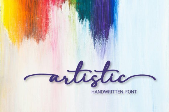 Artistic: The Handwritten Script That Bridges Elegance and Everyday Creativity