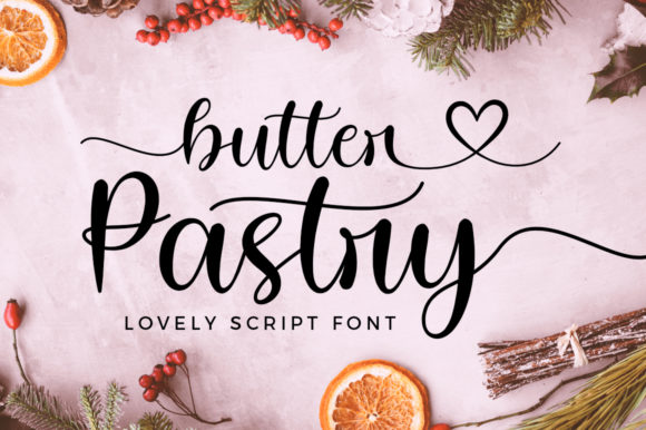 Butter Pastry: The Art of Romantic Typography