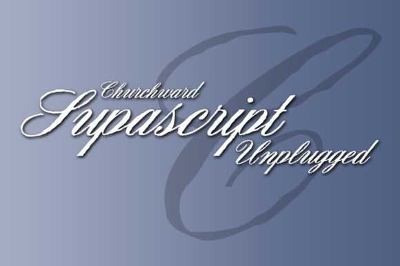 Churchward Supascript: The Art of Delicate Typography in Modern Design