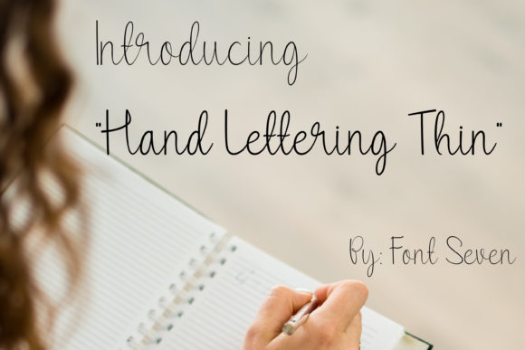 Hand Lettering Thin: The Art of Elegant, Professional Script for Modern Brands