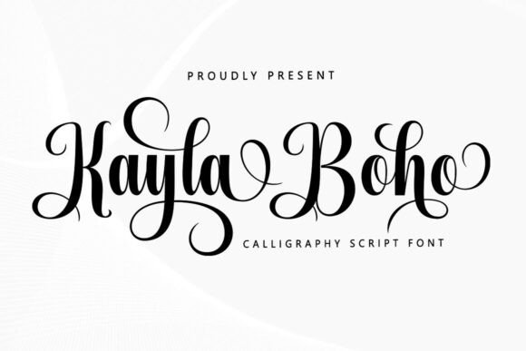 Kayla Boho: Elevating Design with Elegant Script