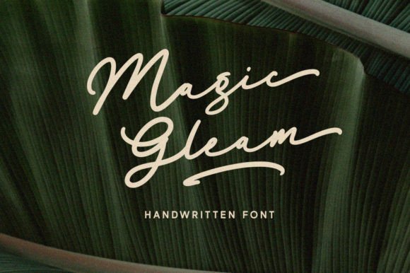 Magic Gleam: A Practical Evaluation of a Charming Script Hand-Written Font