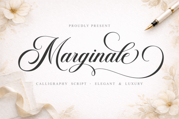 Marginale: The Graceful Calligraphy Script for Timeless Design