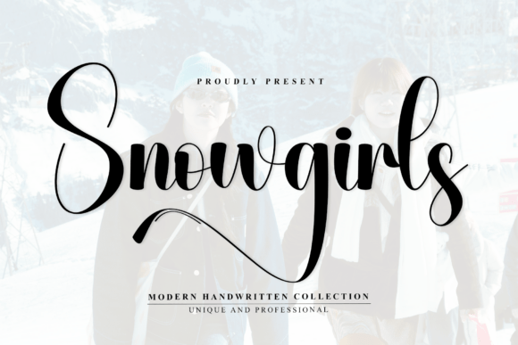 Snowgirls: A Modern Script for Contemporary Design