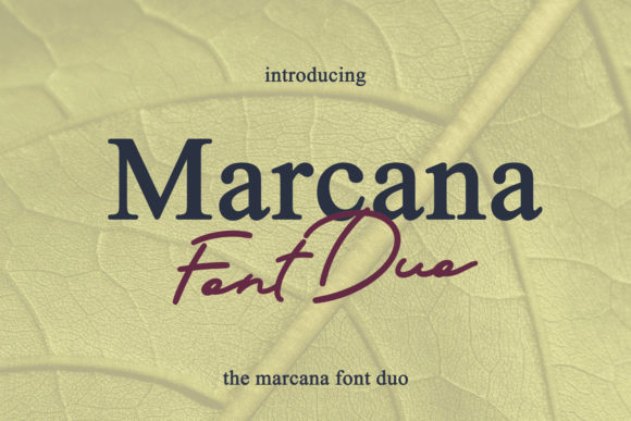 Unleashing Visual Storytelling with the Marcana Duo Typeface