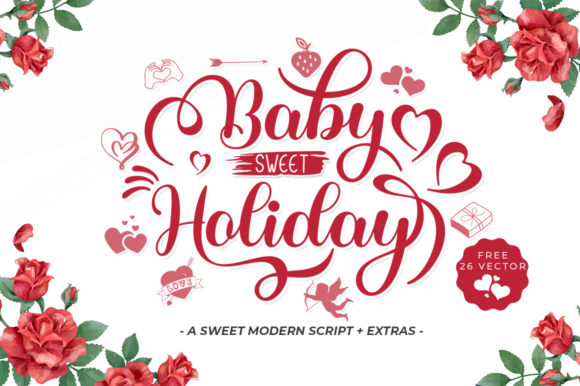 Why Baby Sweet Holliday is the Script Font for Modern Design