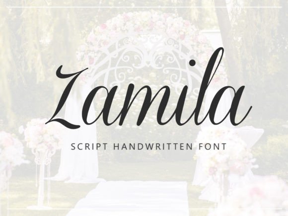 Zamila Font: Elegance for Every Creative Project